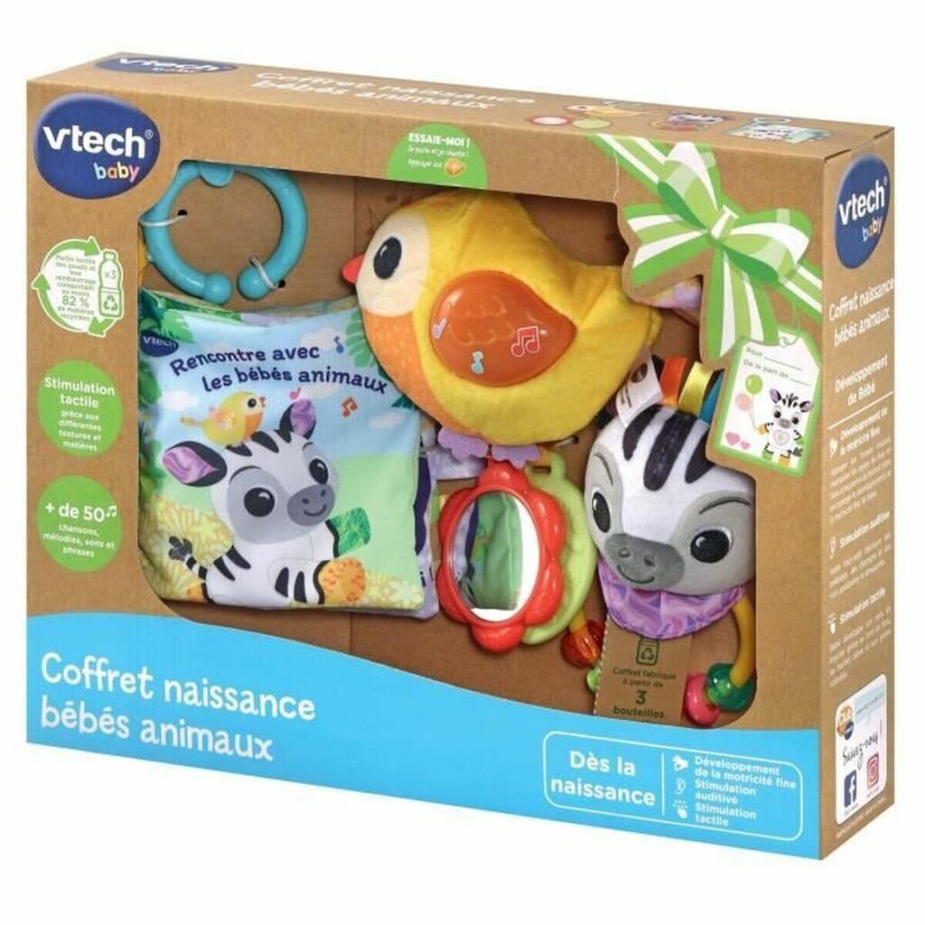 Kūdikio žaislų rinkinys Vtech Baby baby animal birth box kaina ir informacija | Žaislai kūdikiams | pigu.lt