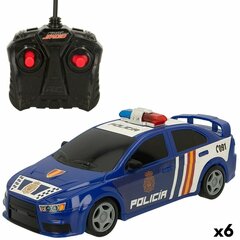 Nuotoliu valdomas policijos automobilis „Speed & Go“, 6 vnt. kaina ir informacija | Žaislai berniukams | pigu.lt