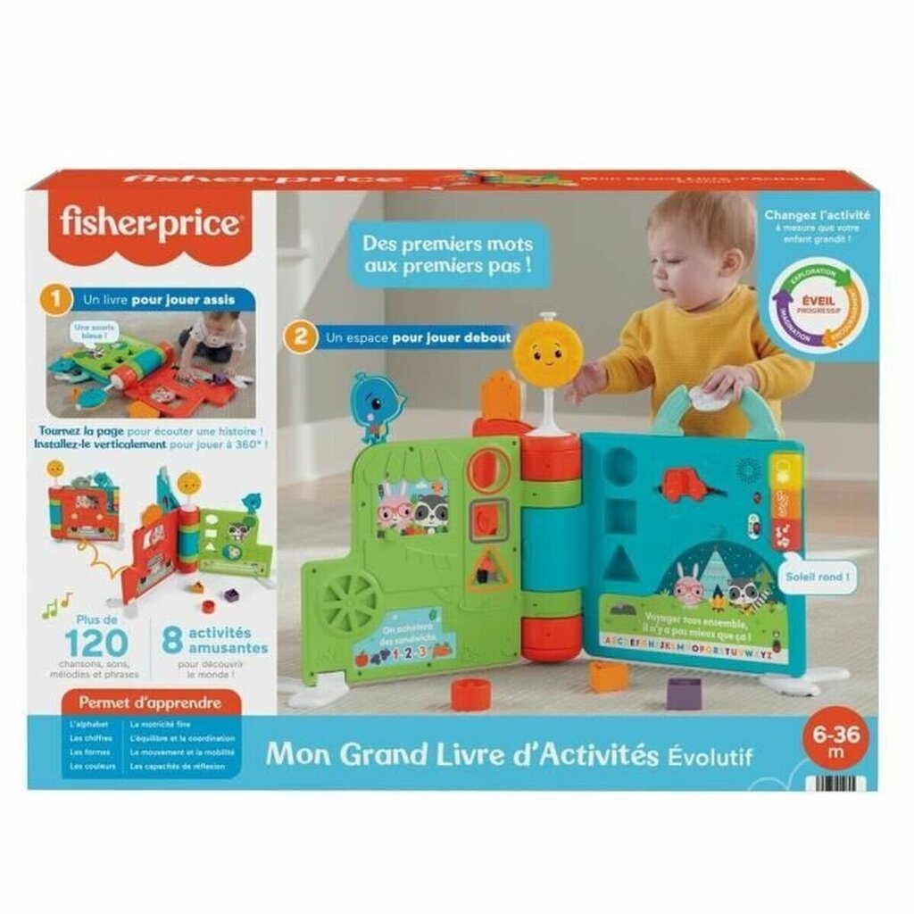 Kūdikių veiklos knyga Fisher Price цена и информация | Žaislai kūdikiams | pigu.lt