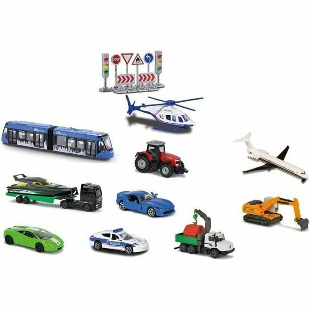 Transporto priemonių rinkinys Majorette, įvairių spalvų kaina ir informacija | Žaislai berniukams | pigu.lt