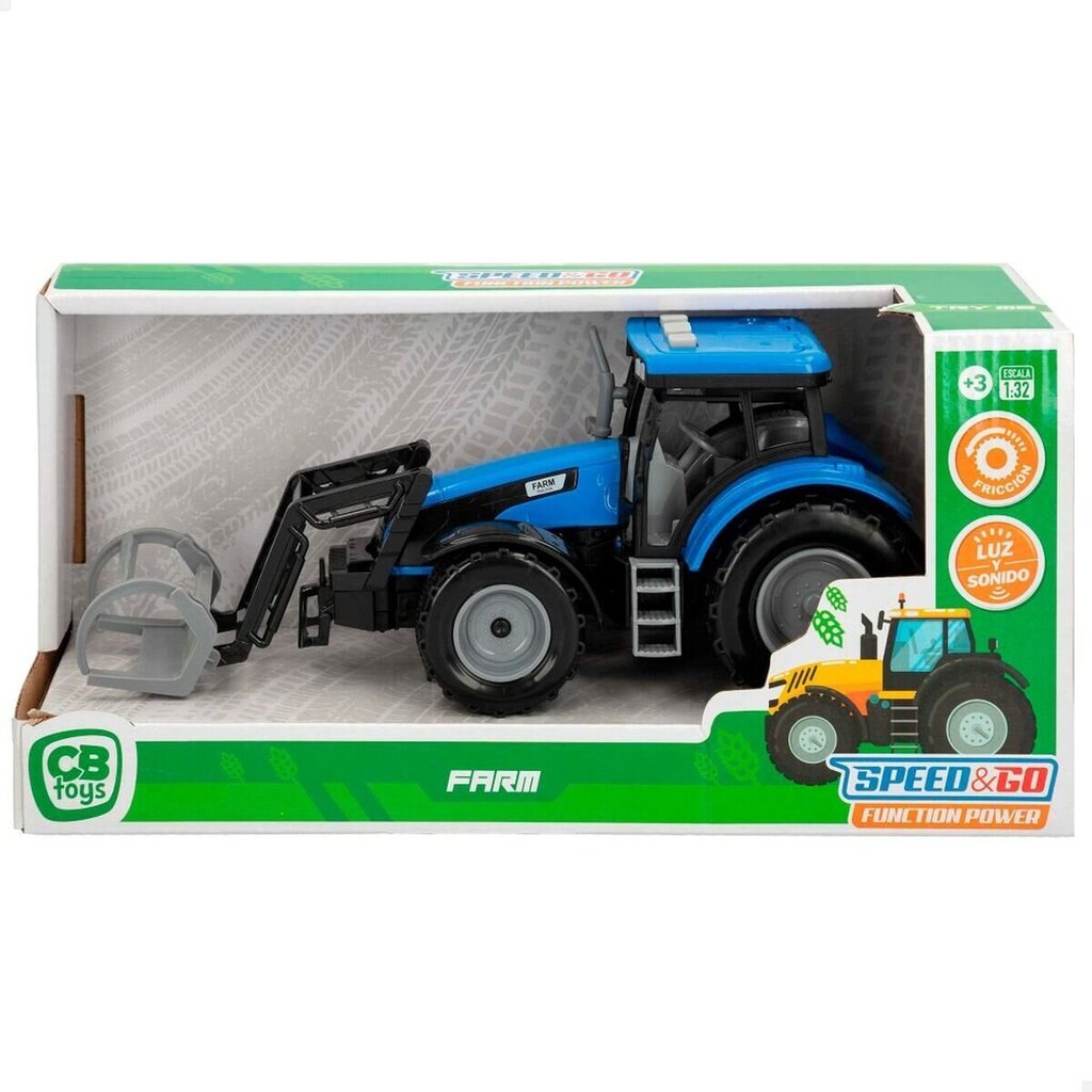 Traktorius su šviesa ir garsais Speed&Go, įvairių spalvų цена и информация | Žaislai berniukams | pigu.lt
