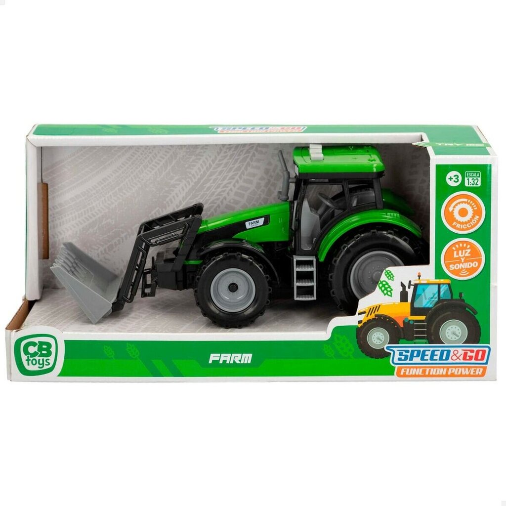 Traktorius su šviesa ir garsais Speed&Go, įvairių spalvų цена и информация | Žaislai berniukams | pigu.lt