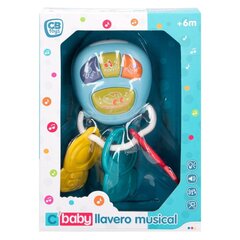 Mizikinis barškutis Colorbaby Raktų pakabukas, 6 vnt. цена и информация | Игрушки для малышей | pigu.lt