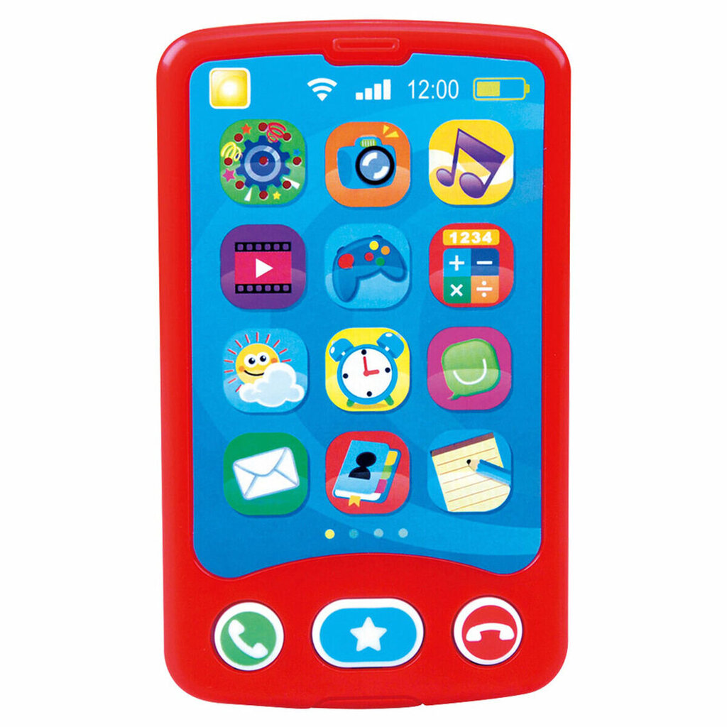 Vaikiškas telefonas PlayGo, raudonas цена и информация | Žaislai mergaitėms | pigu.lt