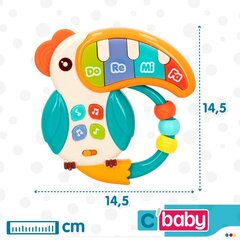 Mizikinis barškutis Colorbaby Tucán, 6 vnt. цена и информация | Игрушки для малышей | pigu.lt