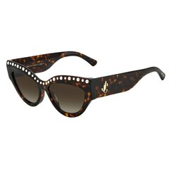 Moteriški akiniai nuo saulės Jimmy Choo Sonja/G/S Ø 55 mm Habana S05119853 цена и информация | Женские солнцезащитные очки | pigu.lt