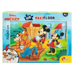 Dėlionė su peliuku Mikiu (Mickey Mouse) Lisciani, 108 d. kaina ir informacija | Dėlionės (puzzle) | pigu.lt