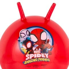 Šokinėjimo kamuolys Spidey, 45 cm, raudonas kaina ir informacija | Vandens, smėlio ir paplūdimio žaislai | pigu.lt