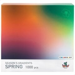 Dėlionė Season s Gradients Spring Colorbaby, 1000 d, 6 vnt. цена и информация | Пазлы | pigu.lt