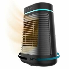 Nešiojamas termoventiliatorius Cecotec 1500 W kaina ir informacija | Šildytuvai | pigu.lt