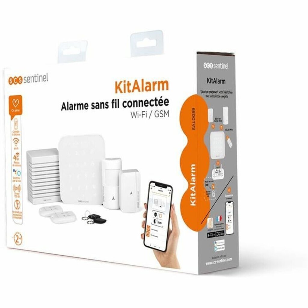 Apsaugos sistema SCS SENTINEL KitAlarm Wi-Fi 4G 8 Dalys цена и информация | Stebėjimo kameros | pigu.lt