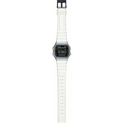 Abiejų lyčių laikrodis Casio VINTAGE COLLECTION - TRANSPARENT BAND - BLACK Juoda Sidabras (Ø 36 mm) S7290290 kaina ir informacija | Moteriški laikrodžiai | pigu.lt