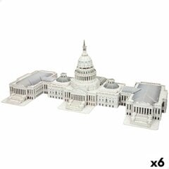 3D dėlionė Capitolio Colorbaby, 126 d, 6 vnt. kaina ir informacija | Dėlionės (puzzle) | pigu.lt