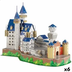 3D dėlionė New Swan Castle Colorbaby, 95 d, 6 vnt. kaina ir informacija | Dėlionės (puzzle) | pigu.lt