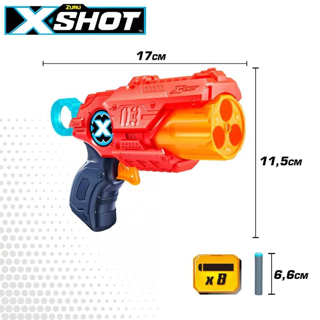 Vaikiškas šautuvas Zuru X-Shot Excel MK3 kaina ir informacija | Žaislai berniukams | pigu.lt