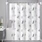 Dekoruota vonios ir dušo užuolaida, 180x180cm kaina ir informacija | Dušo durys ir sienelės | pigu.lt