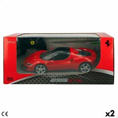 Nuotoliniu būdu valdomas automobilis Rastar Ferrari 296 GTS, 1:16, 2 vnt. kaina ir informacija | Žaislai berniukams | pigu.lt