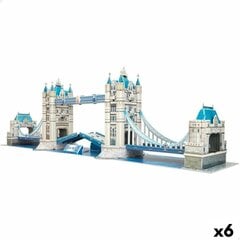 3D dėlionė Tower Bridge Colorbaby, 120 d, 6 vnt. цена и информация | Пазлы | pigu.lt