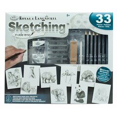 Piešimo rinkinys Royal & Langnickel Sketching Made Easy цена и информация | Принадлежности для рисования, лепки | pigu.lt