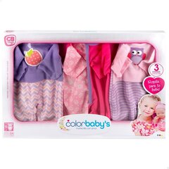 Lėlės drabužiai Colorbaby, 6 vnt. цена и информация | Игрушки для девочек | pigu.lt