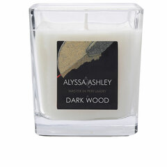 Alyssa Ashley kvapioji žvakė Dark Wood 145 g цена и информация | Подсвечники, свечи | pigu.lt