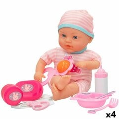 Lėlė kūdikis su priedais Colorbaby, 32 cm, 4 vnt. kaina ir informacija | Žaislai mergaitėms | pigu.lt