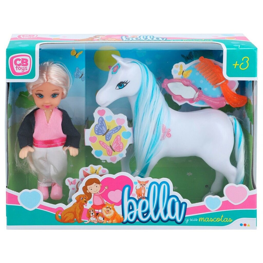 Lėlė su arkiu Colorbaby Bella, 6 vnt. kaina ir informacija | Žaislai mergaitėms | pigu.lt