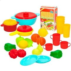 Žaisliniai virtuvės reikmenys Colorbaby, įvairių spalvų, 31 vnt. цена и информация | Игрушки для девочек | pigu.lt