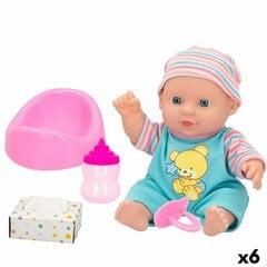 Lėlė kūdikis su priedais Colorbaby, 20 cm, 6 vnt. цена и информация | Игрушки для девочек | pigu.lt