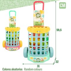Žaislas pirkinių krepšys Colorbaby My Home, 12 d цена и информация | Развивающие игрушки | pigu.lt