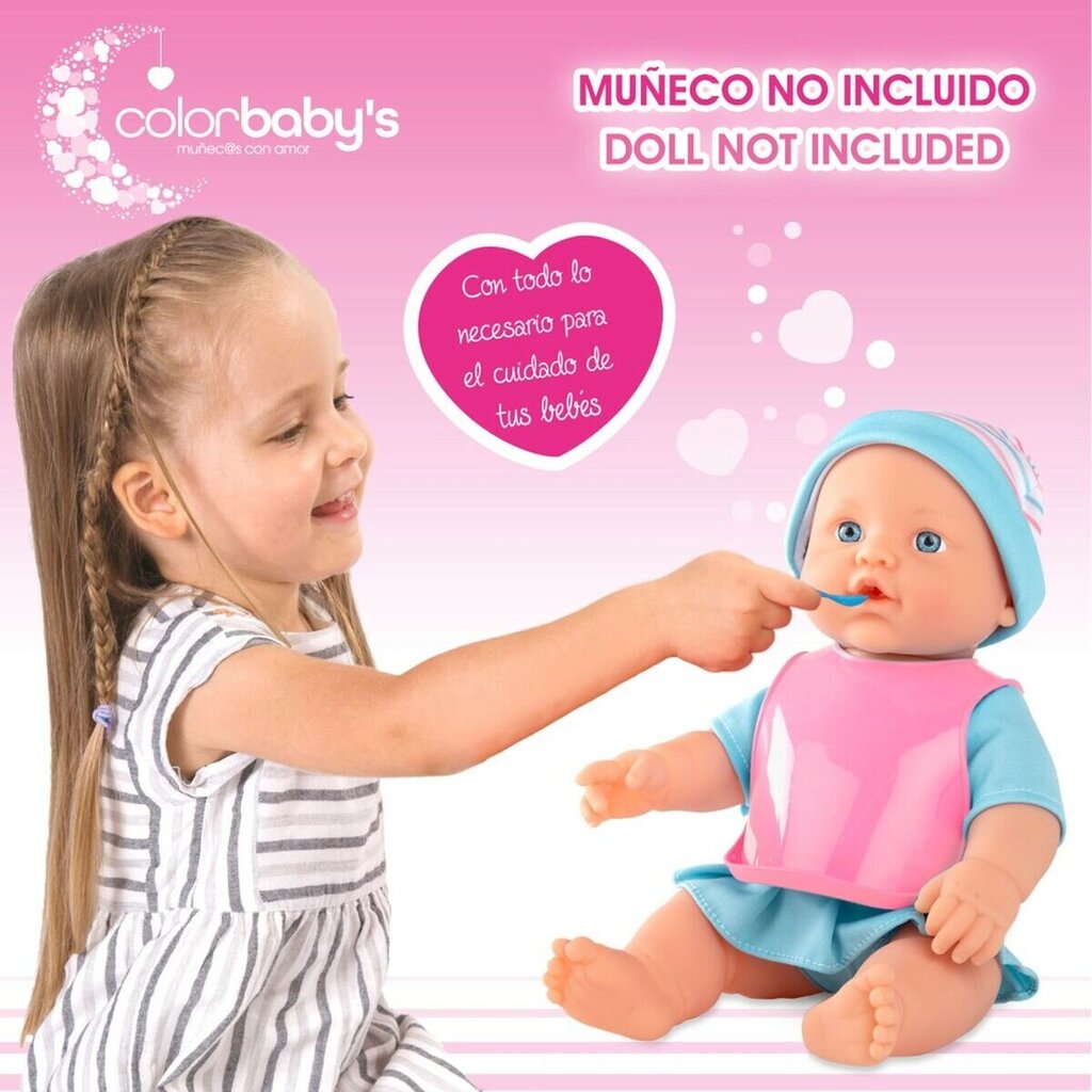 Lėlių aksesuarai Colorbaby, 15 d., 12 vnt. kaina ir informacija | Žaislai mergaitėms | pigu.lt