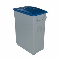 Denox rūšiavimo šiukšlių dėžė, mėlyna, 65 L, 2 vnt kaina ir informacija | Šiukšliadėžės | pigu.lt