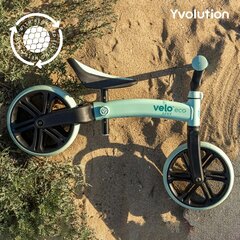 Vaikiškas dviratis Yvolution YT27B2, žalia цена и информация | Балансировочные велосипеды | pigu.lt