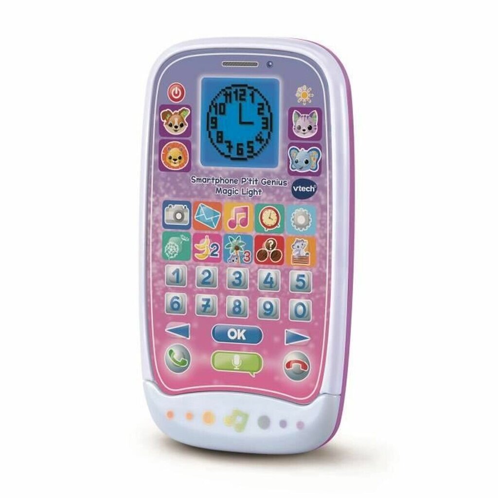Vaikiškas telefonas Vtech, rožinis kaina ir informacija | Žaislai mergaitėms | pigu.lt