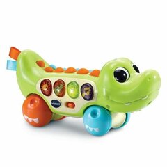 Interaktybus žaislas Vtech Baby Krokodilas, FR kaina ir informacija | Žaislai kūdikiams | pigu.lt