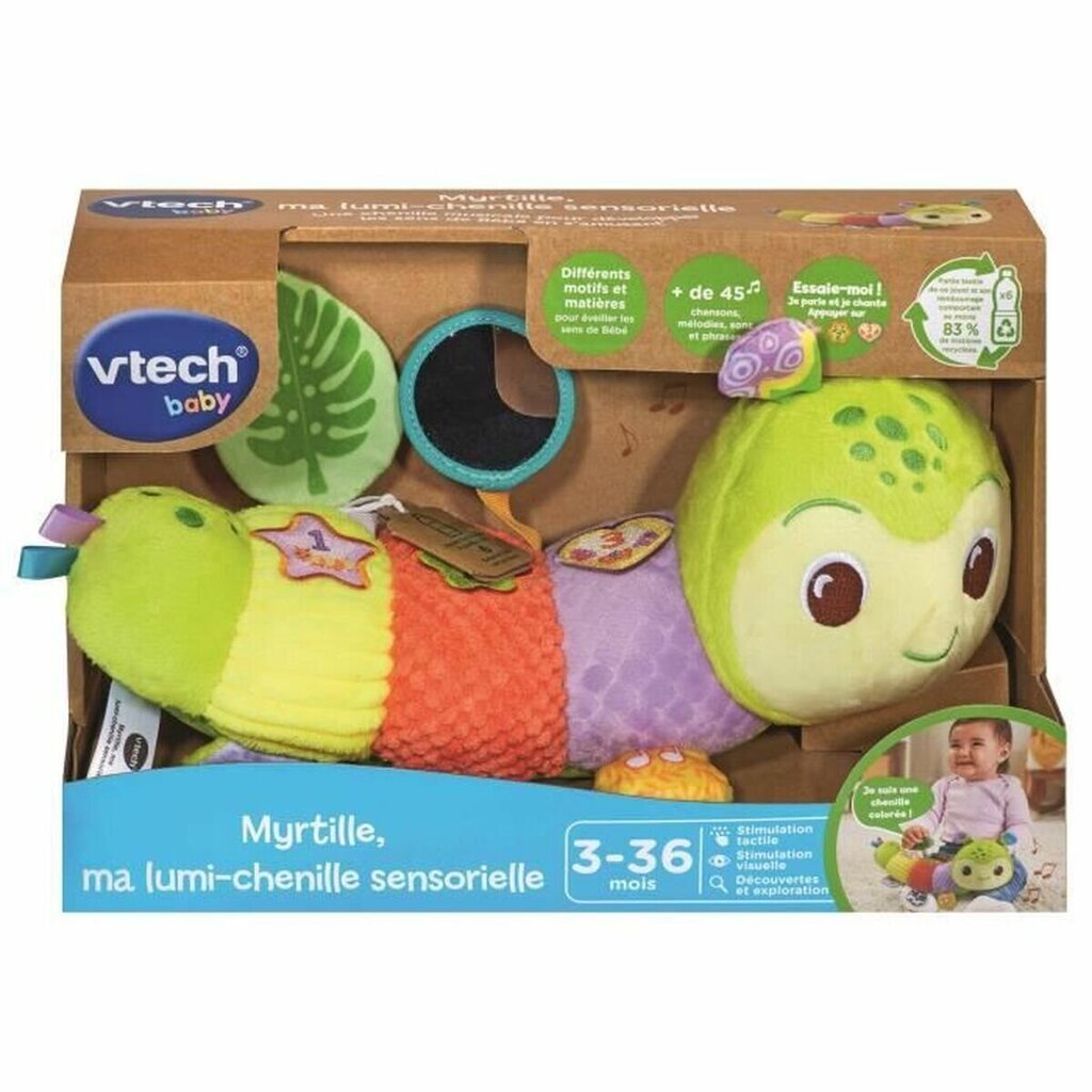 Kūdikio žaislas Vtech Baby Sonsorinis vikšras, FR kaina ir informacija | Žaislai kūdikiams | pigu.lt