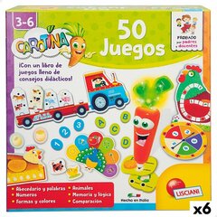 Edukacinis žaidimas Carotina Baby 50 rinkinų Lisciani, 6 vnt. цена и информация | Развивающие игрушки | pigu.lt
