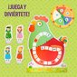 Edukacinis žaidimas Carotina Baby 50 rinkinų Lisciani, 6 vnt. kaina ir informacija | Lavinamieji žaislai | pigu.lt