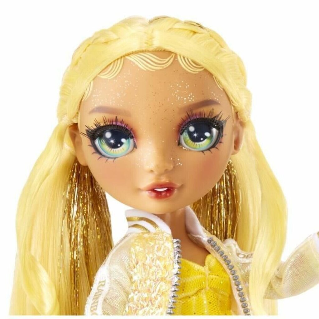 Lėlė su priedais Rainbow High Rainbow World Sunny, 25 cm kaina ir informacija | Žaislai mergaitėms | pigu.lt