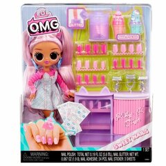 Lėlė su priedais L.O.L. Surprise! OMG Sweet Nails Kitty K Café kaina ir informacija | Žaislai mergaitėms | pigu.lt