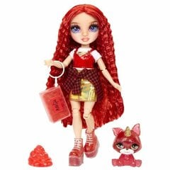 Lėlė su priedais Rainbow High Rainbow World Ruby, 25 cm цена и информация | Игрушки для девочек | pigu.lt