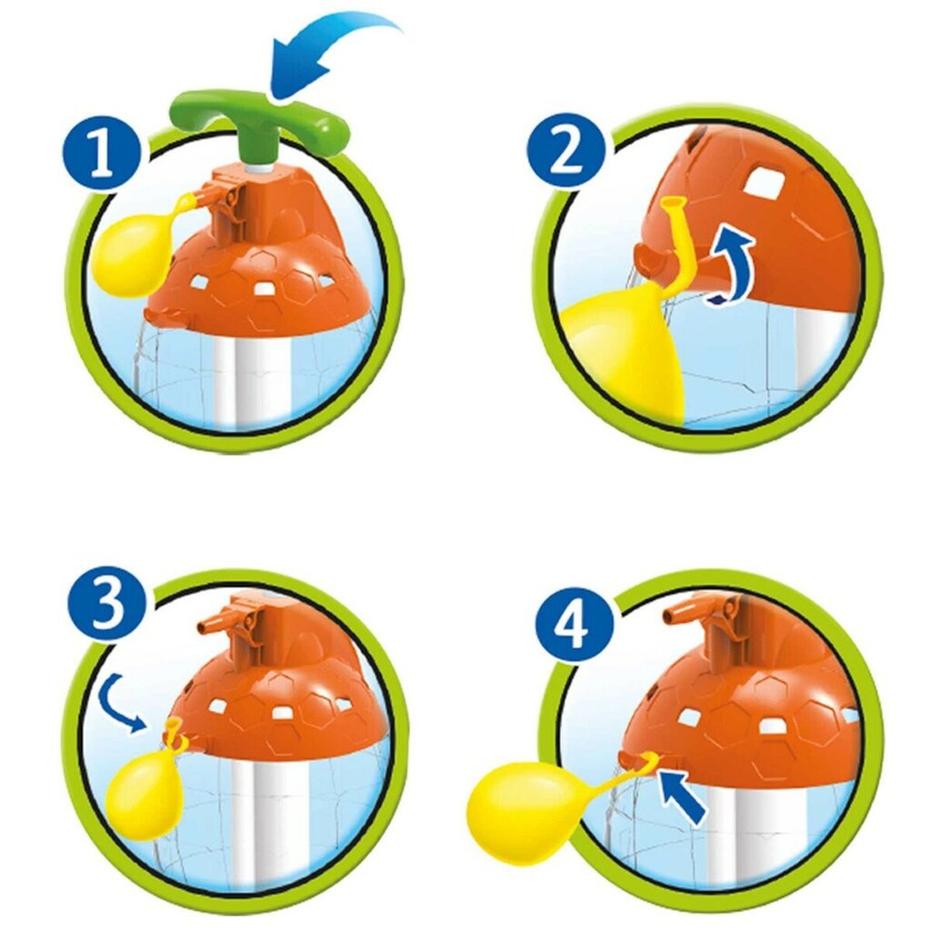 Vandens balionai su siurbliu Colorbaby Splash Užsidarantis kaina ir informacija | Lauko žaidimai | pigu.lt
