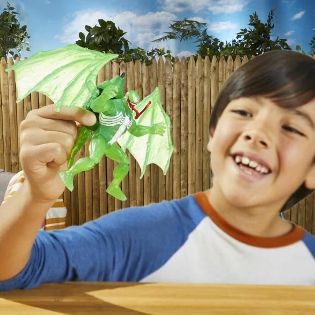 Figūrėlė Hasbro Green Symbiote Hydro-Wings, 10 cm kaina ir informacija | Žaislai berniukams | pigu.lt