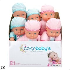 Lėlė kūdikis Colorbaby, 26 cm, 12 vnt. kaina ir informacija | Žaislai mergaitėms | pigu.lt