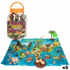 Dinozaurų figūrėlių rinkinys Colorbaby, 6 vnt. цена и информация | Игрушки для мальчиков | pigu.lt