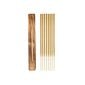 Smilkalų rinkinys Bambukas, Vanilė, 24 vnt. kaina ir informacija | Namų kvapai | pigu.lt