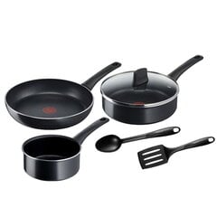 Tefal virtuvės rinkinys, 6 dalių kaina ir informacija | Puodai, greitpuodžiai | pigu.lt