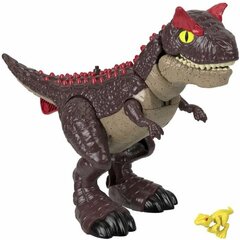 Dinozauras Carnotaurus su priedu Fisher Price, rudas, 2 d. kaina ir informacija | Žaislai berniukams | pigu.lt