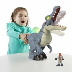 Dinozauras su priedu Fisher Price, pilkas, 2d. цена и информация | Игрушки для мальчиков | pigu.lt