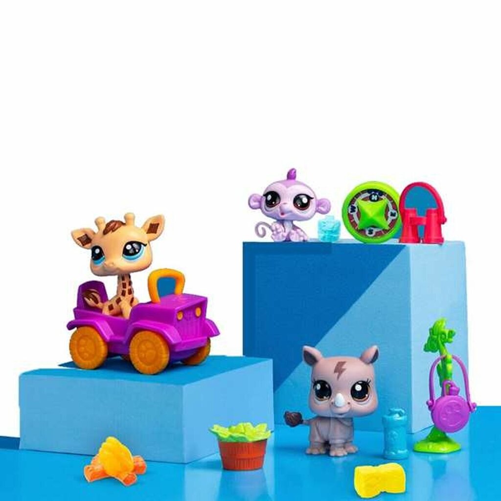 Figūrėlių rinkinys Bandai Littlest Pet Shop Safari Set kaina ir informacija | Žaislai mergaitėms | pigu.lt